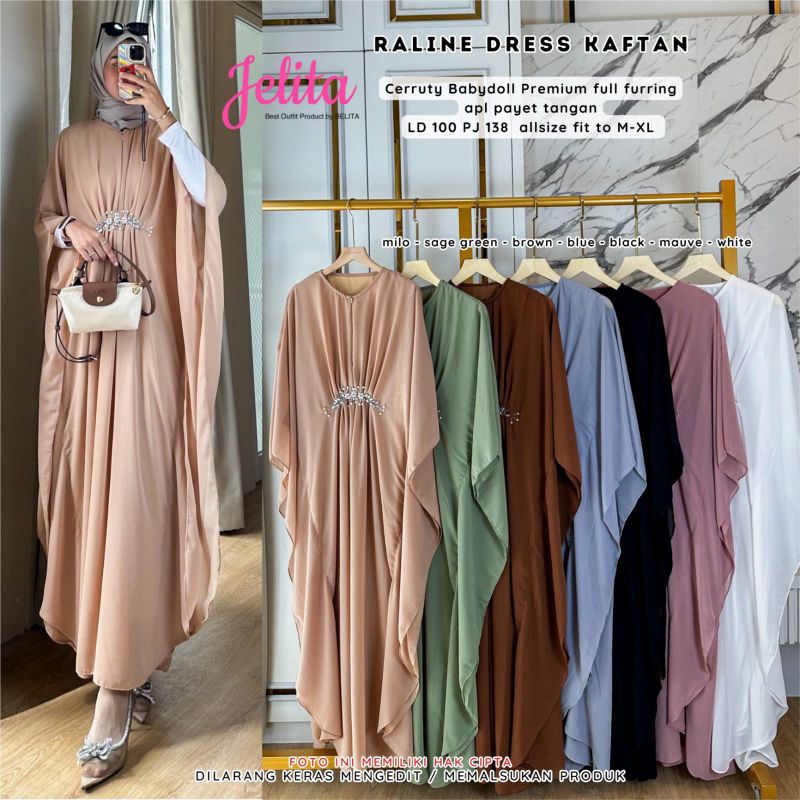 RALINE DRESS KAFTAN PAYET