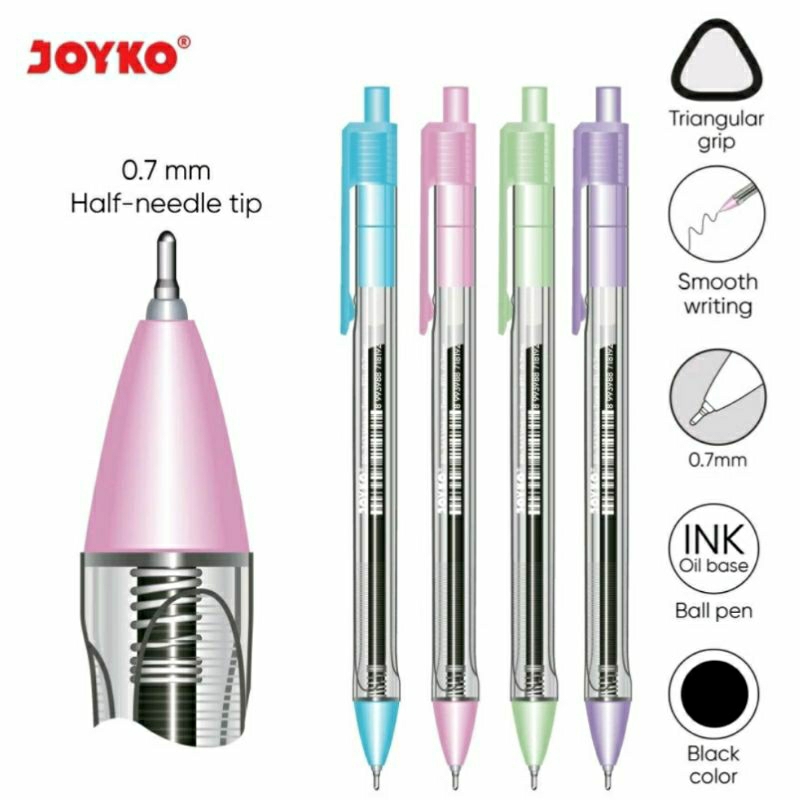 

KarensMart Bolpoin JOYKO Vokus Trans BP-363 0.7mm