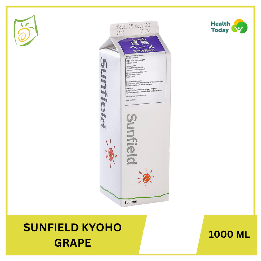 

Health Today Fruit Extract Sunfield Kyoho Grape 1000 ML