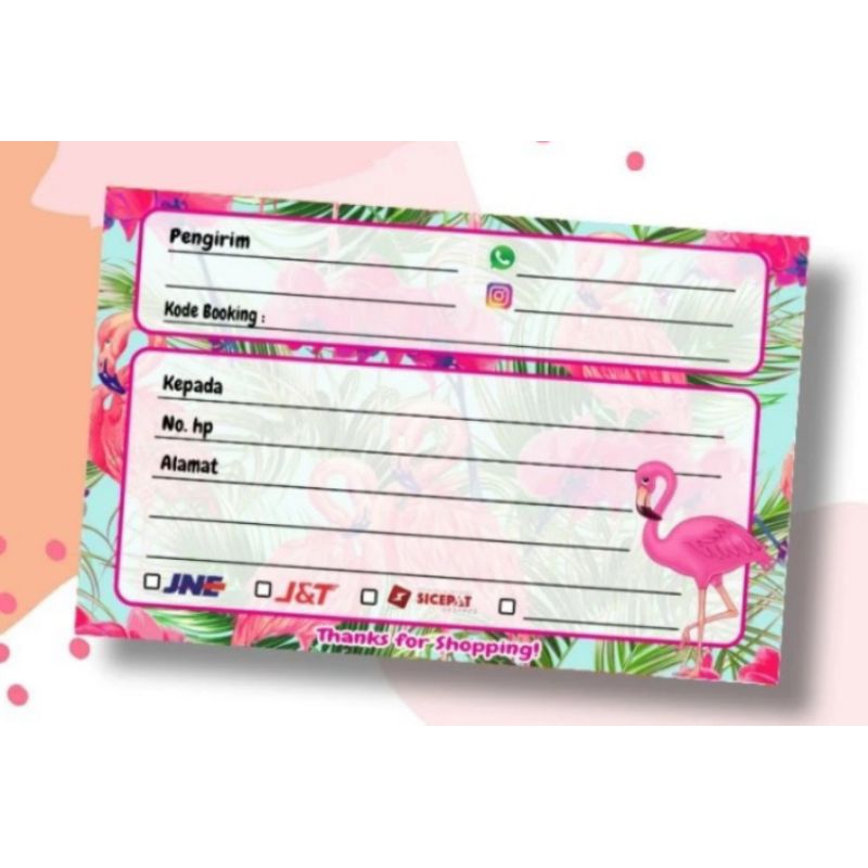 

label olshop stiker A1