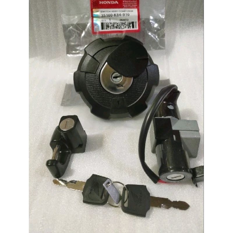 KUNCI KONTAK SET PLUS TUTUP TANGKI CRF 150 CRF 150L