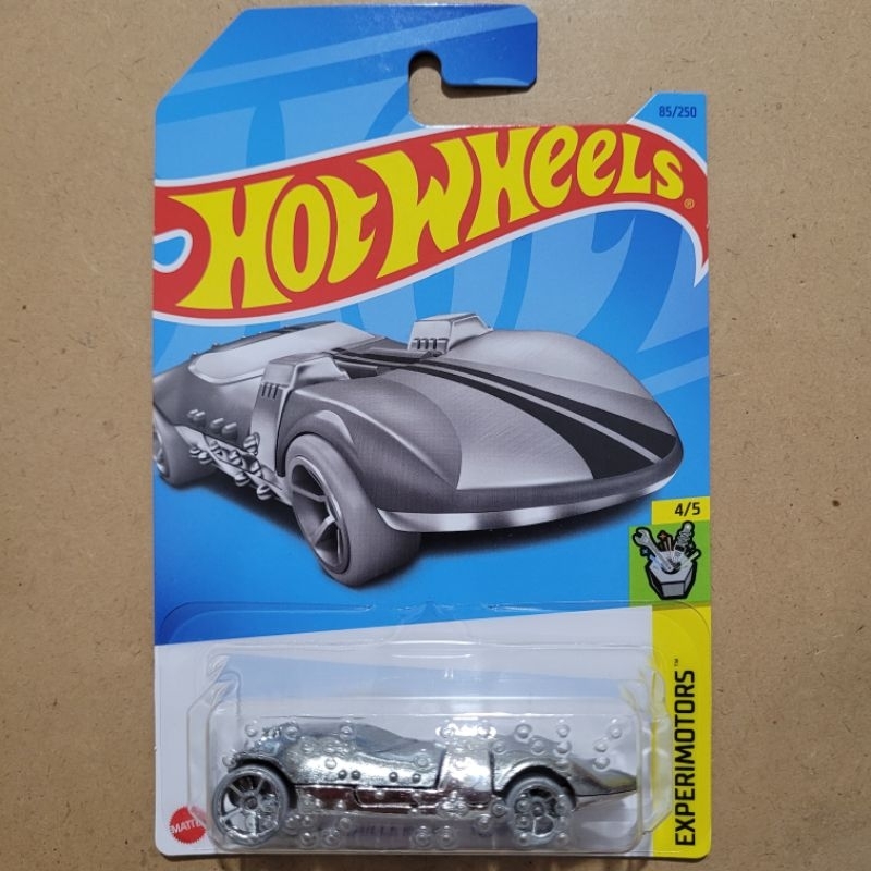 HOT WHEELS HW BRAILLE RACER - TWIN MILL / EXPERIMOTORS [ SILVER ]