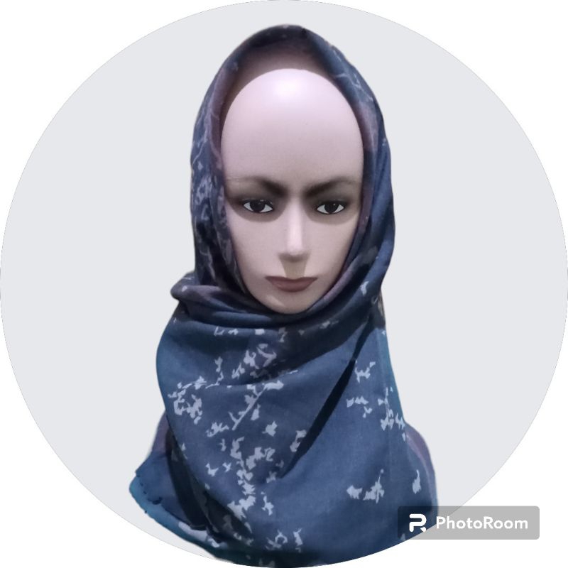 ZM zaskia mecca paola hijab dove (HITAM)