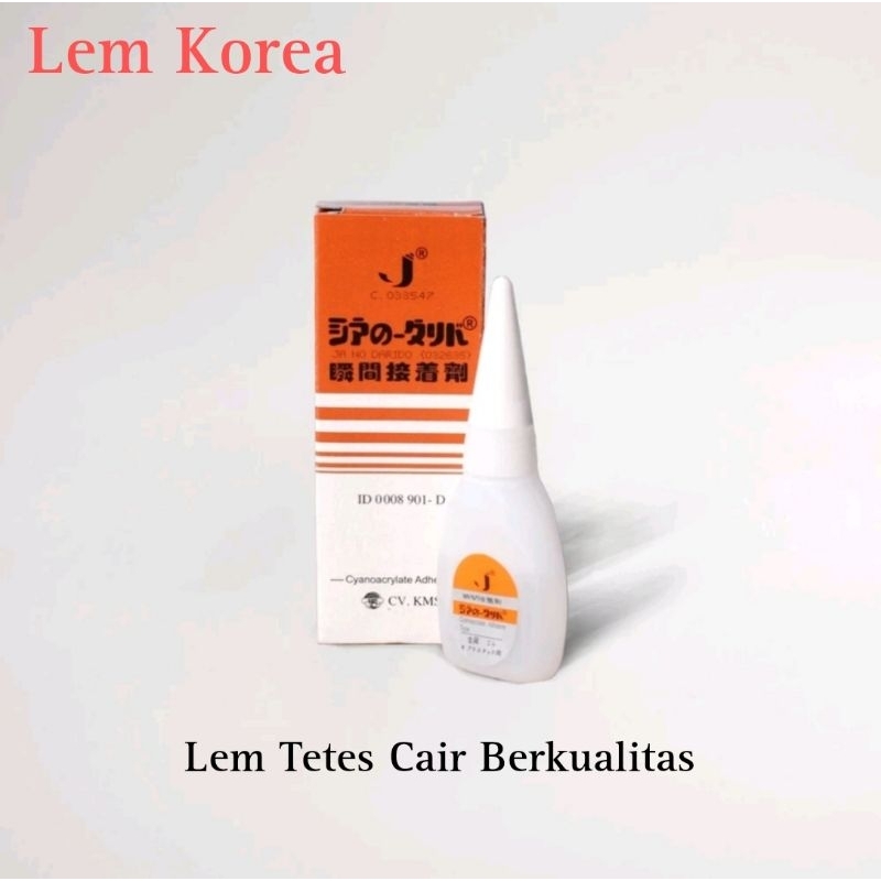 

Lem Korea Lem Cair Serbaguna Lem Power Glue Lem Alteco Ori