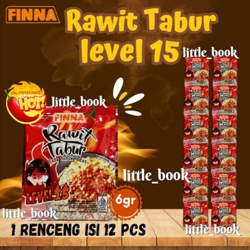 

rawit tabur level 15, 12x6g