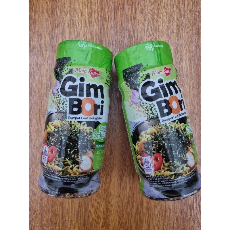 

Gim Bori Rumput Laut Kering Tabur MamaSuka Rasa Original 30gr