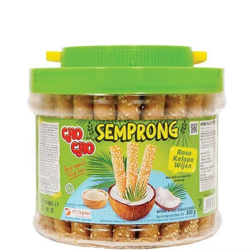 

Wafer Roll Semprong Kelapa Wijen