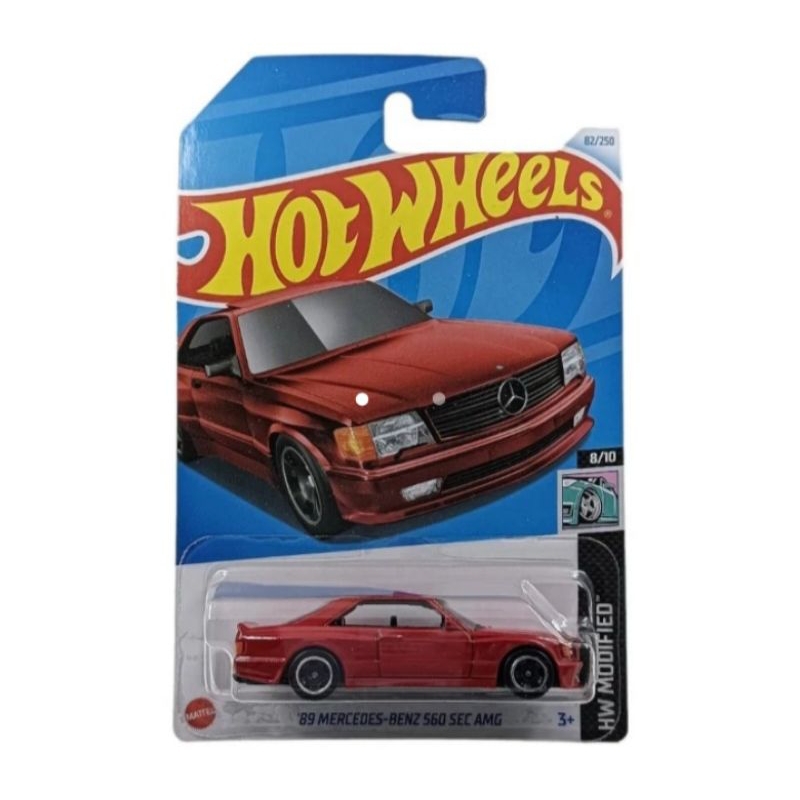 Hot Wheels 89 Mercedes - Benz 560 SEC AMG - HotWheels