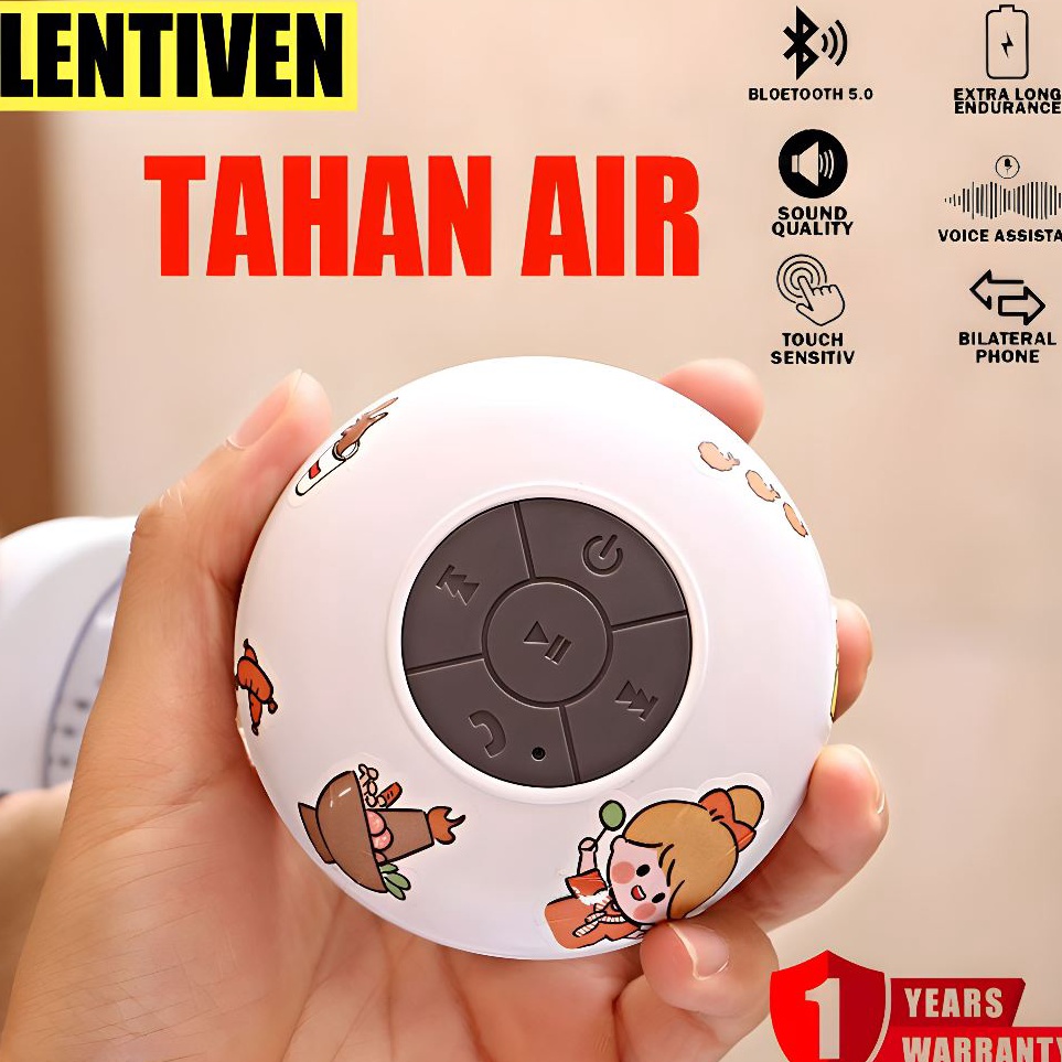 dQ LENTIVEN Speaker Bluetooth Mini Wireless With Led Colorful light TAHAN AIR X11
