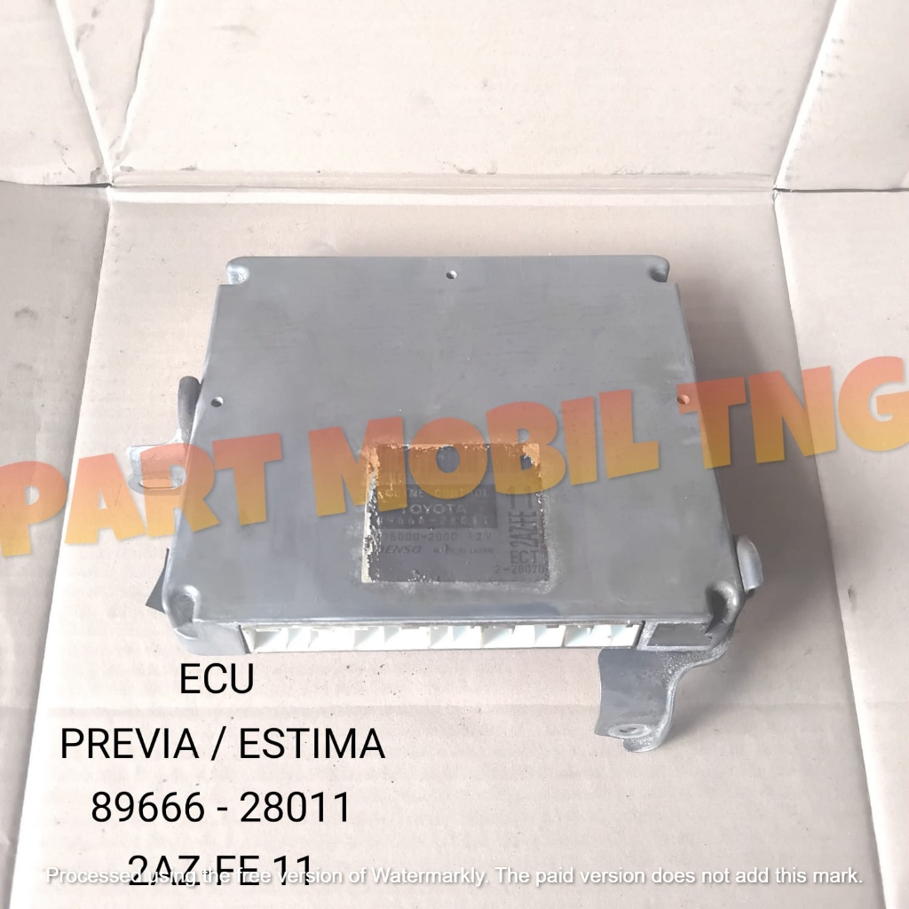 ECU ECM Komputer Computer Toyota Estima/Previa 2AZ-FE-11 89666-28011
