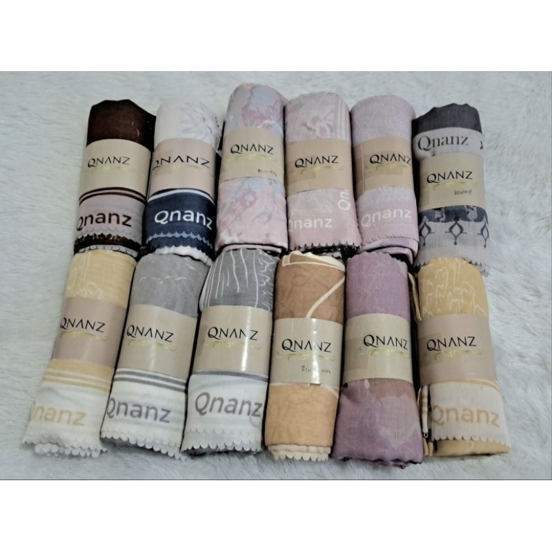 QNANZ -  Scraft Syari Jumbo Voal Premium Uk 140 x 140 (defect)