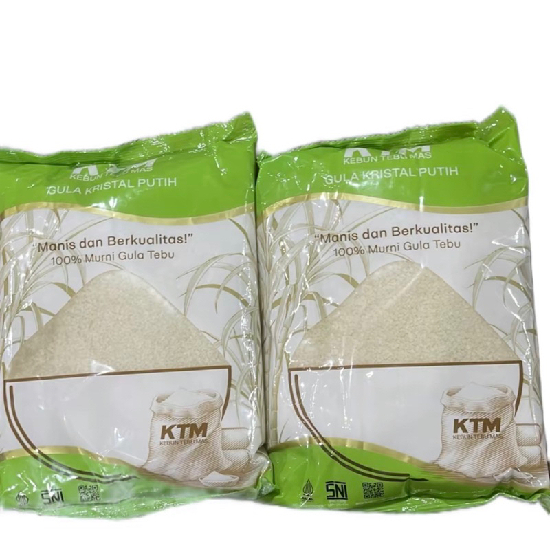 

1kg GULA KRISTAL PUTIH (ktm)