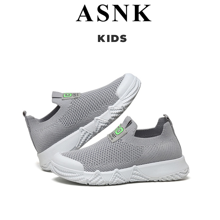 Harga Sahabat  GROSIRCOD SEVENDAY SEPATU RAJUT ANAK USIA 28 TAHUN WM2327 ABU