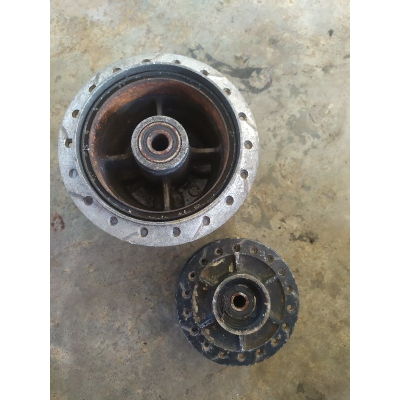 Tromol Depan Belakang Megapro Primus Megapro Hiu GL original copotan