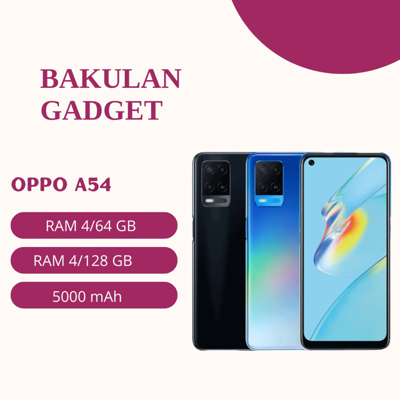 OPPO A54 4/64 GB | OPPO A54 4/128 GB RESMI