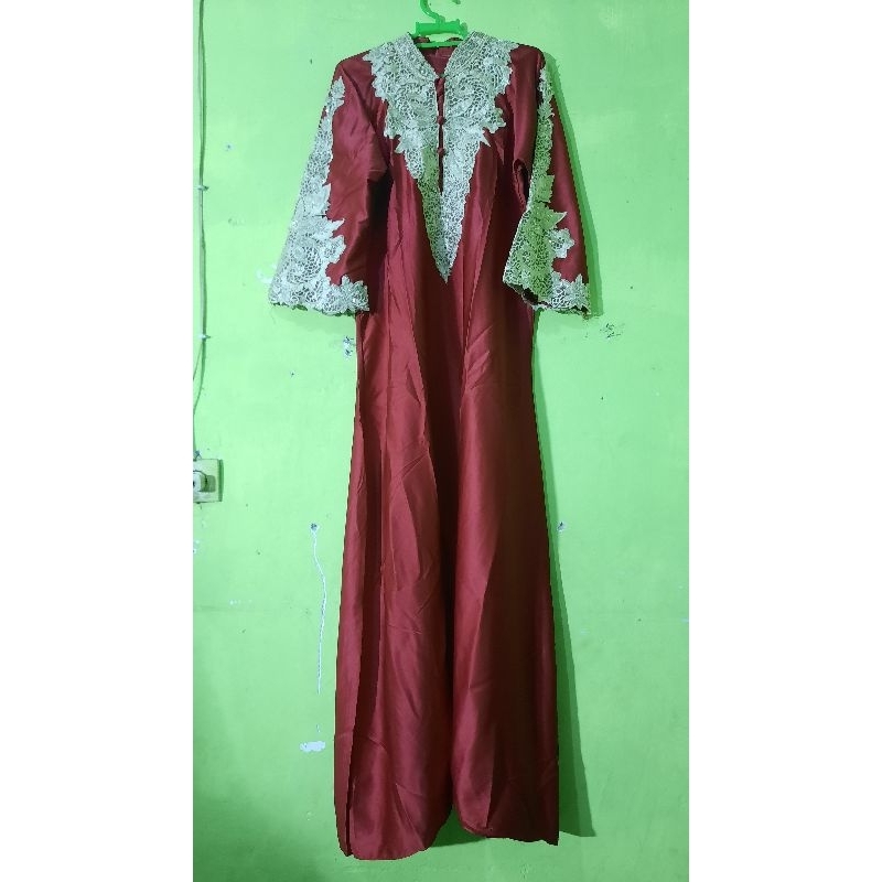 preloved gamis kaftan