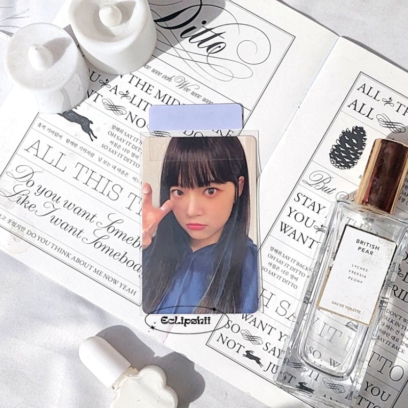 Photocard pc eunchae unforgiven maung photocard pc lee sserafim eunchae peace maung