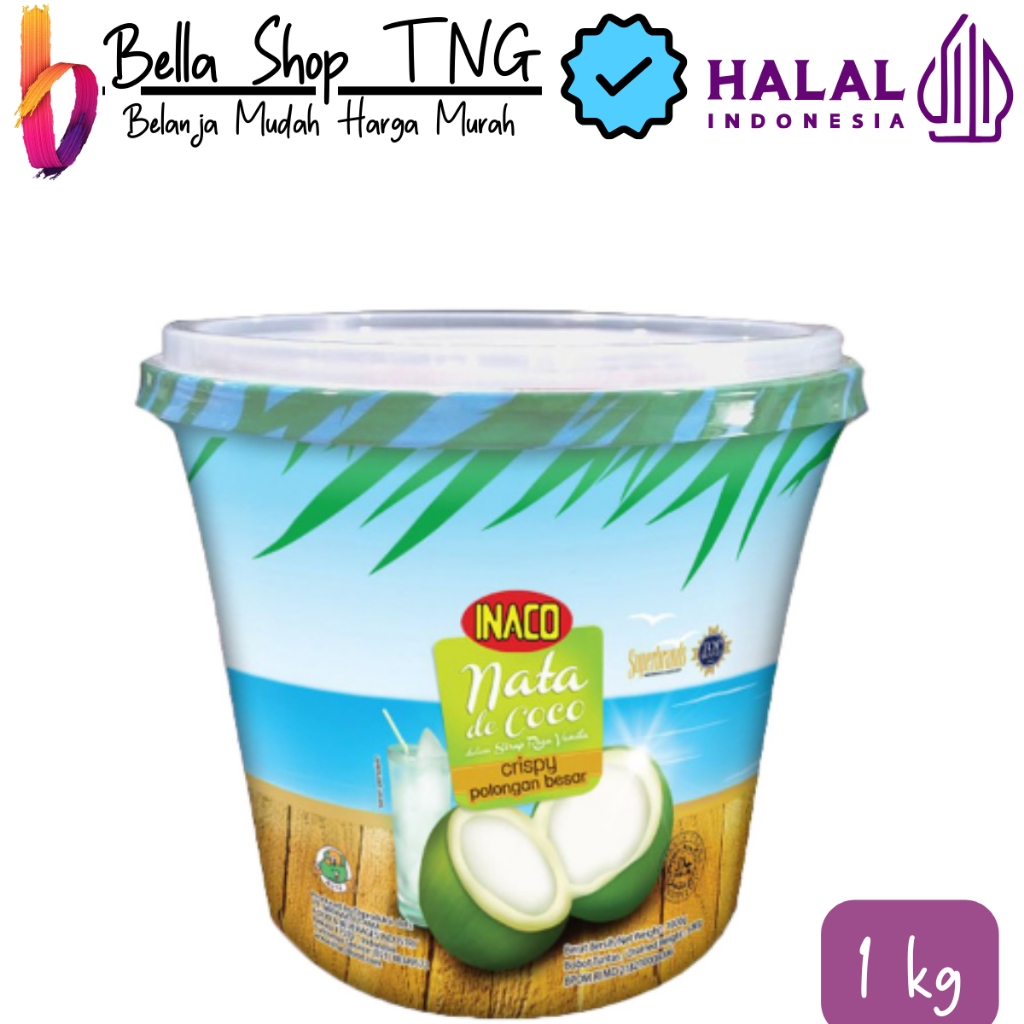 

INACO Nata De Coco Crispy Bucket 1 kg