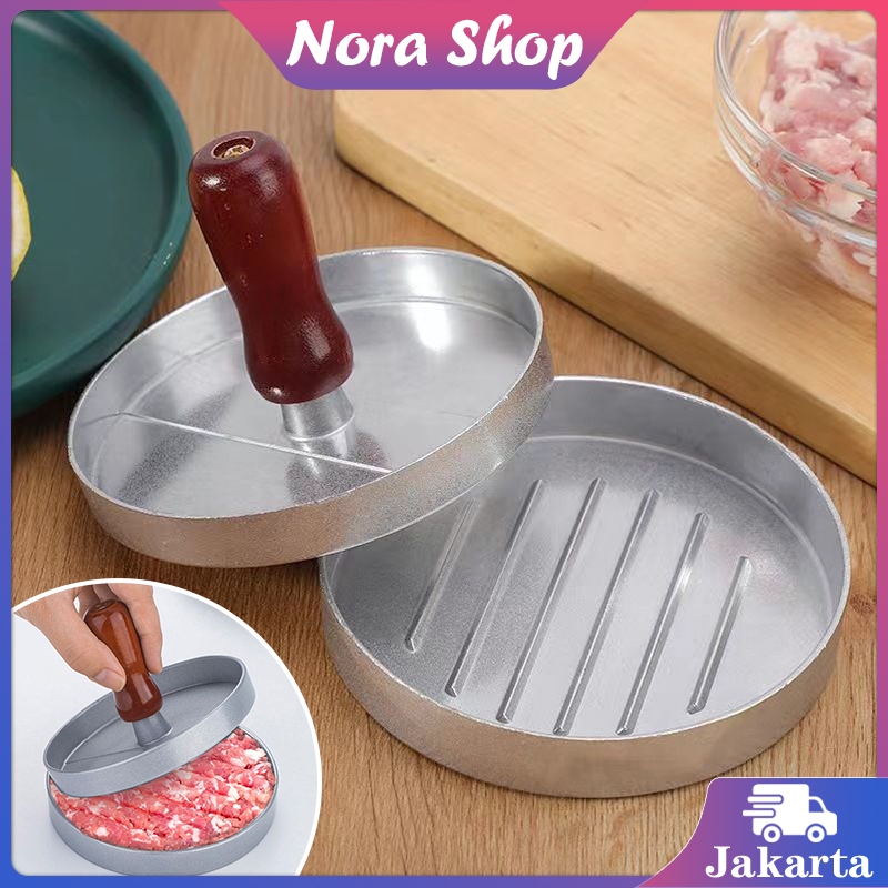 Cetakan Burger Patty Cetakan Press Daging Alat Cetak Daging Cetakan Daging Burger Untuk Dapur