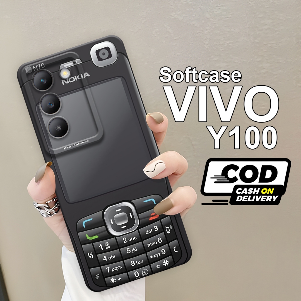 Softcase VIVO Y100 5G Terbaru {PAR13} Fashion Hp Nokia Esia Samsung Blackbarry Case Anti Slip Casing