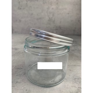 Toples Kaca 500ml / Jar Kaca / Glass Jar / Jar Kue / Jar Peach Gum / Jar Ice Cream