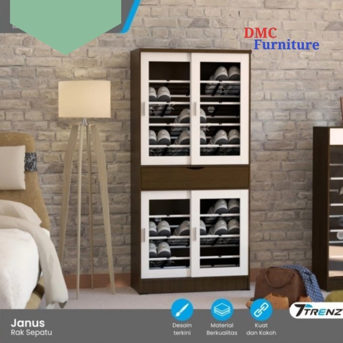 Rak sepatu besar lemari sepatu besar jumbo rak sepatu sliding