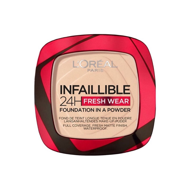 LOREAL Infallible 24H Fresh Wear Powder Foundation | Bedak Padat