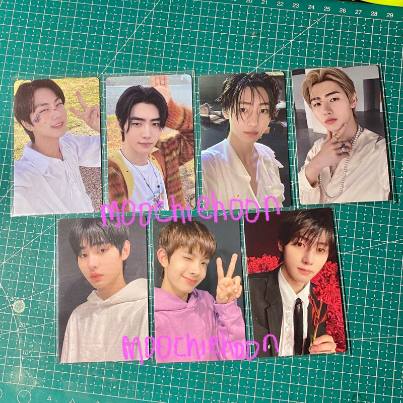 [TAKE ALL ONLY] pc photocard jungwon yet d:a, heeseung lighstick, sunghoon ls new half dark blood, s