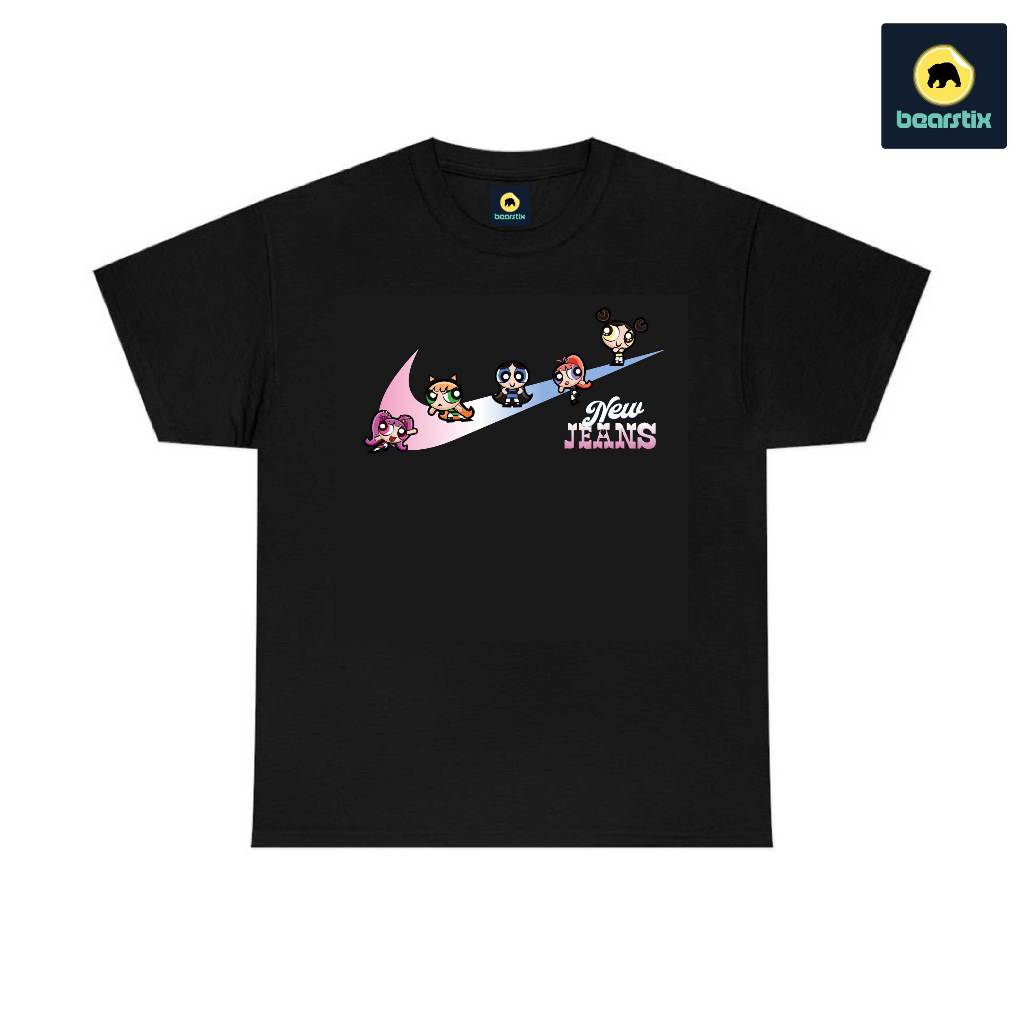 Tshirt NJ Nike - Kaos Nike NewJeans - Baju Minji Haerin Hanni Danielle Hyein