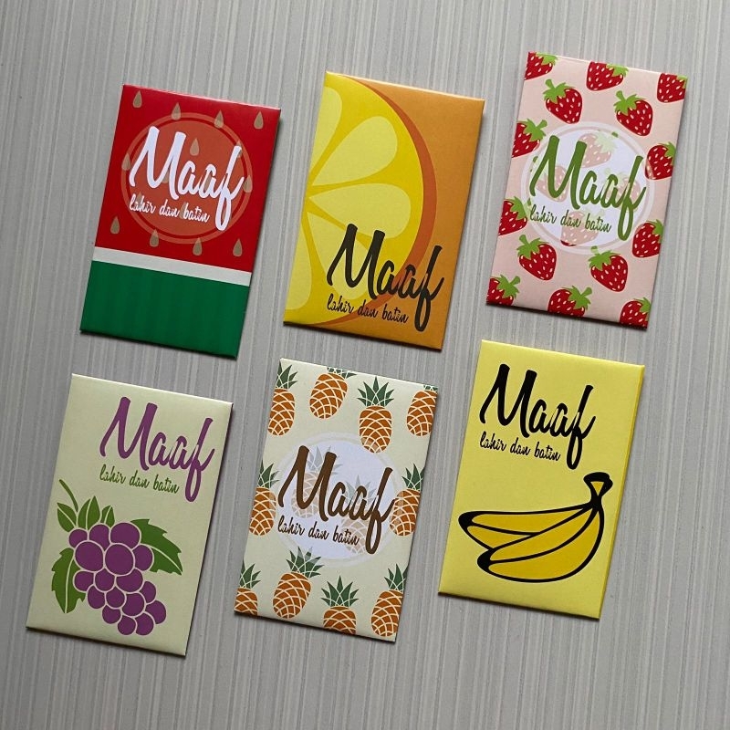 

READY STOCK Amplop Lebaran Amplop Uang Amplop Angpau by Partofparty KODE SMALL 01 (1pack isi 12pcs)