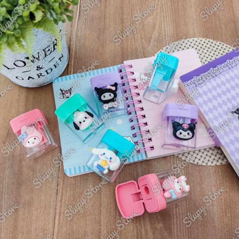 

rautan alat tulis pochacco cinnamoroll my melody kuromi