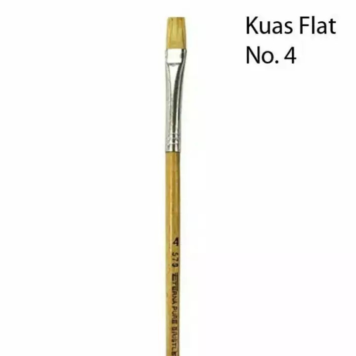 

BRUSH / KUAS LUKIS / KUAS CAT / KUAS CAT AIR MINYAK ACRYLIC POSTER / KUAS ETERNA NO. 4