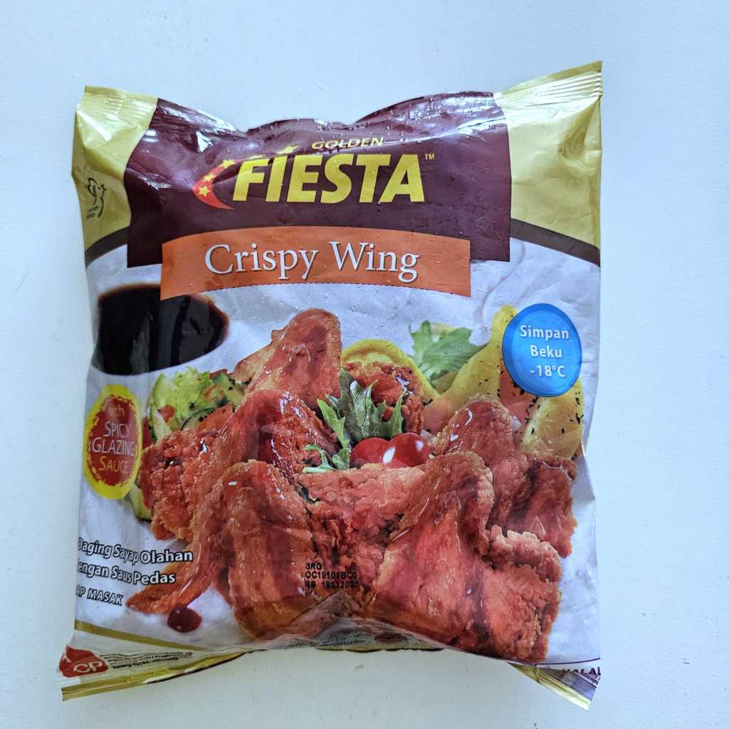 

GOLDEN FIESTA crispy wing 500gr