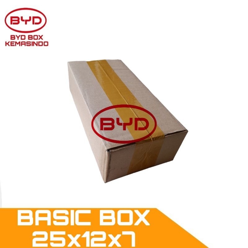 

25x12x7cm Kardus Box Karton Polos | Baru | Murah - Kardus Packing Online Shop