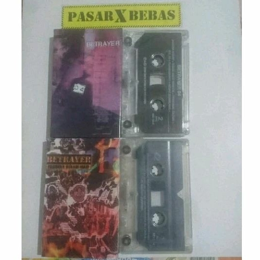 kaset betrayer - betrayer band