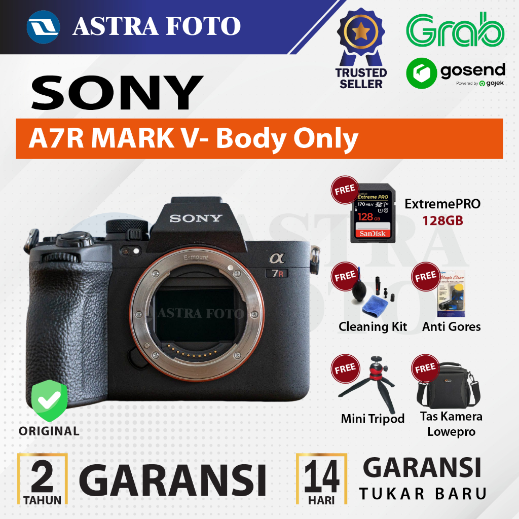 Sony A7RV Alpha A7R V A7 RV A7R5 Body Only