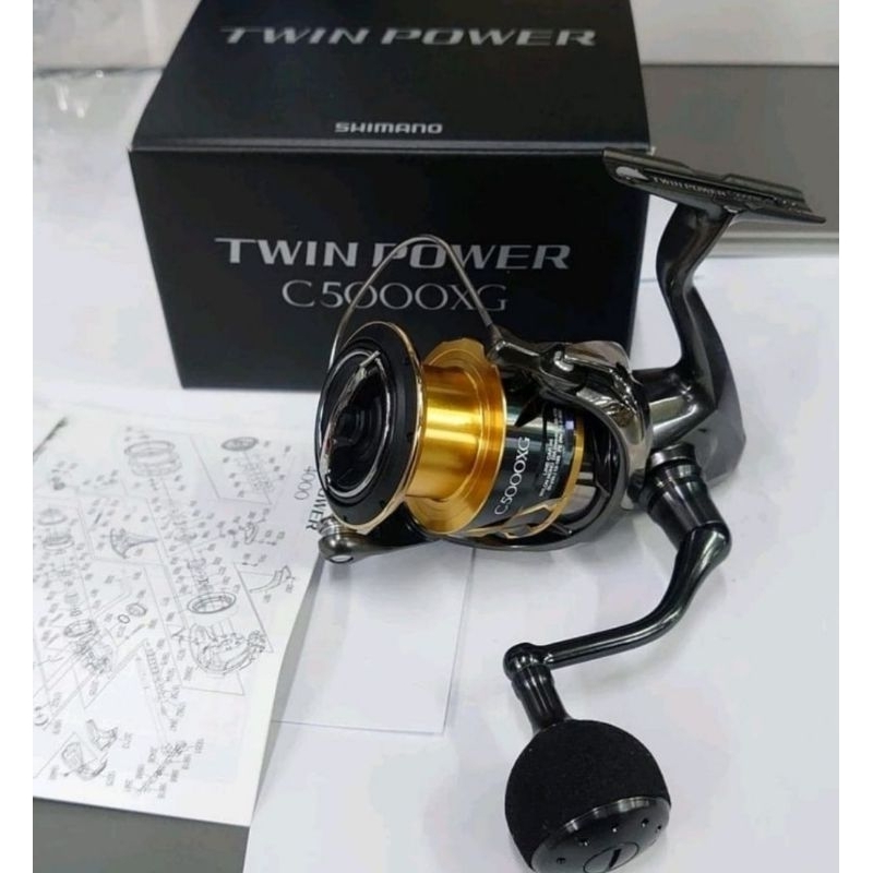 RELL SHIMANO TWIN POWER C 5000XG