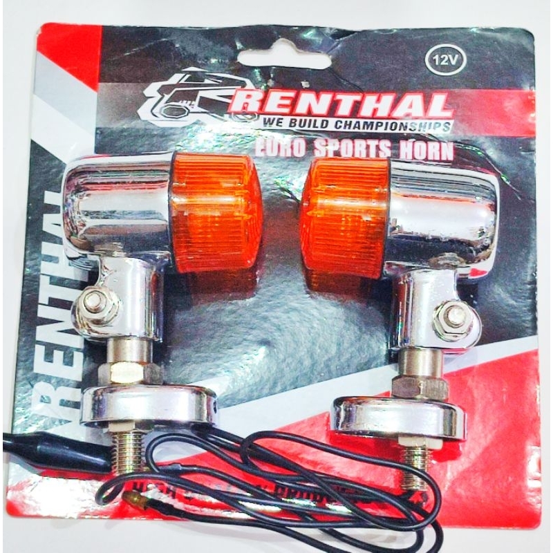 Lampu Sein Variasi Megapro Vixion CB100 Lampu Sen Renthal Lampu Zein Variasi Crom Model Palu