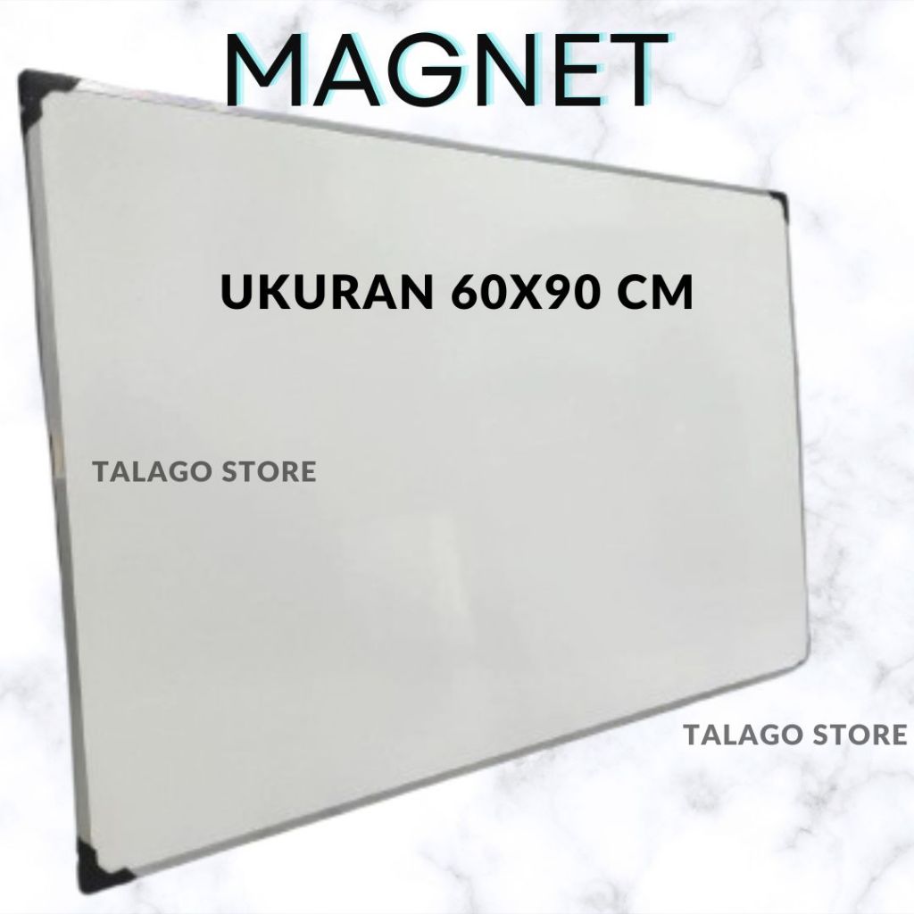 

Papan Tulis Magnet - Papan Tulis - Whiteboard - Papan Tulis 40 cm x 60 cm
