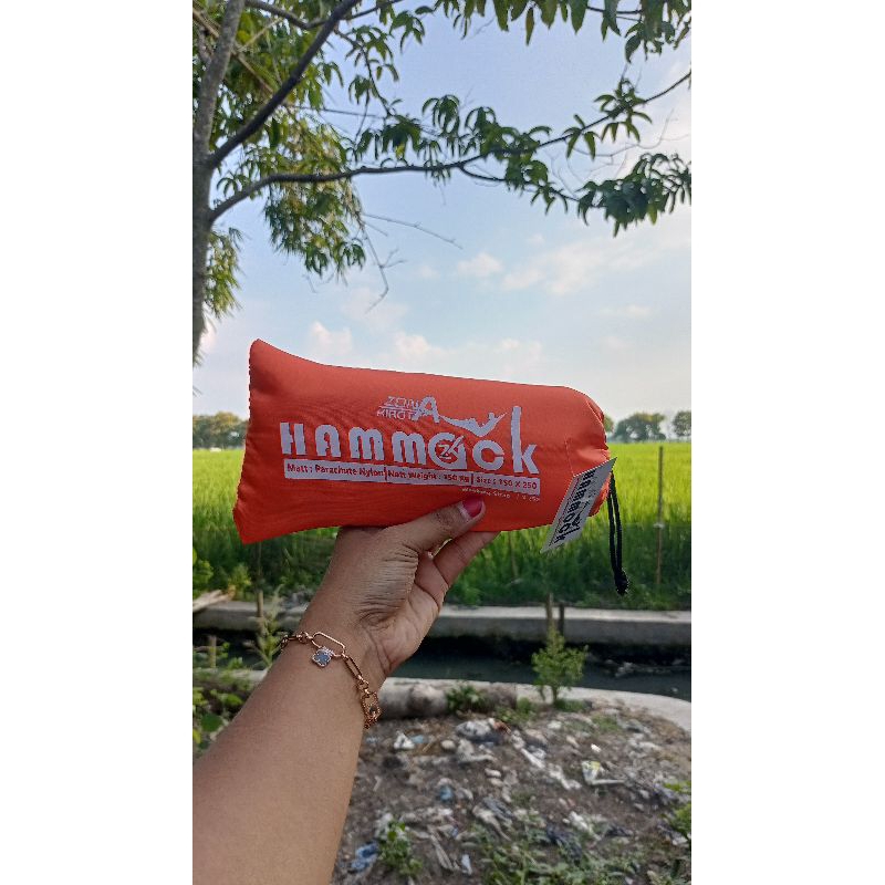 PROMO HAMMOCK ZONA KIROTA/ HAMMOCK 150KG / HAMMOCK DEWASA / HAMMOCK UNTUK 2 ORANG / HAMMOK / HAMMOCK