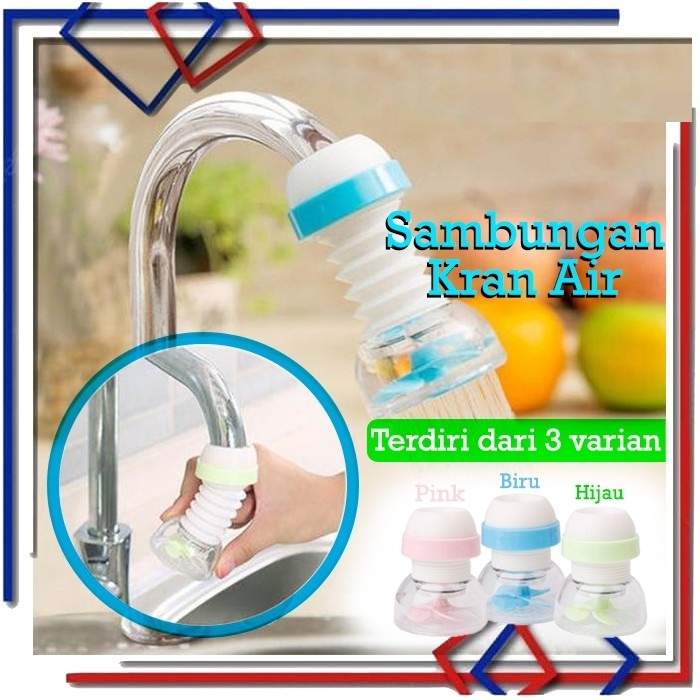 Mini Shower Sambungan Kran Air Shower Wastafel Sambungan Kran Fleksible