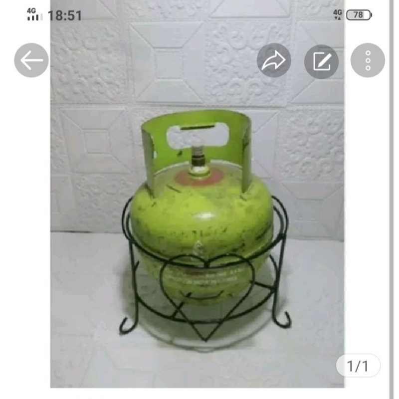 tatakan gas elpiji 3 kg