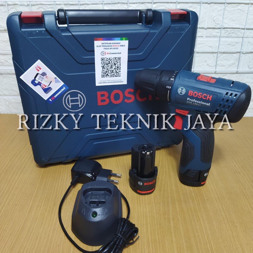 MESIN BOR BATERAI BOSCH GSR 120 LI CORDLESS DRILL BOR BATERAI 12V BOSCH