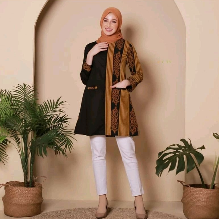 TUNIK MUSLIM ATASAN WANITA KT001