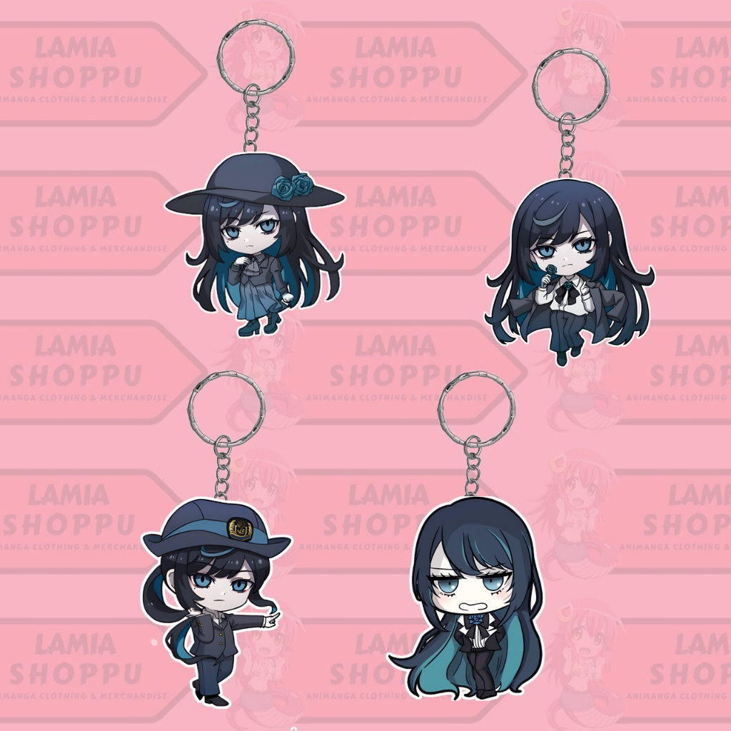 Bakulanku1717 Gantungan Kunci Ado Virtual Singer Ganci Ado Wish Keychain Ado Band Virtual Singer