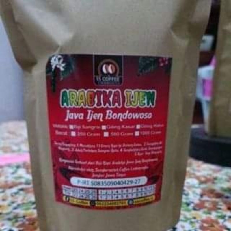 

Kopi Arabika Ijen Grade A 250 Gram