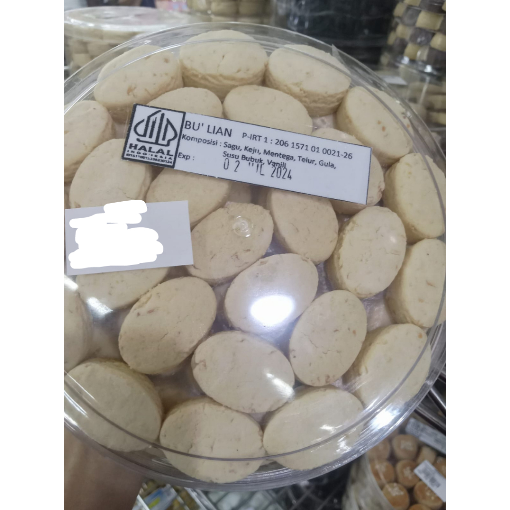 

KUE SAGU KEJU PREMIUM KUE KERING LEBARAN
