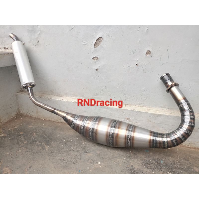 knalpot RX king kolong Repsol plat karat