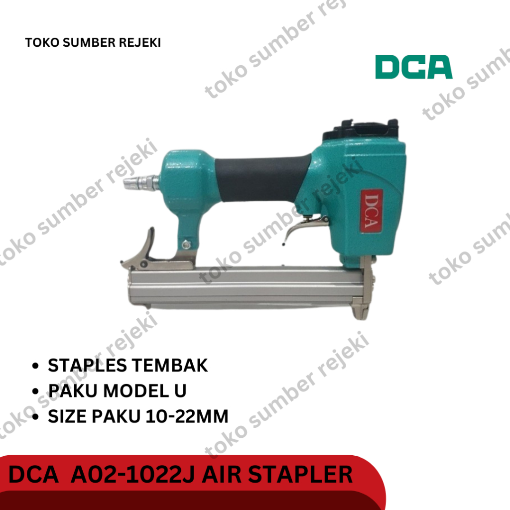 DCA Air stapler A02 - 1022J Mesin stapler angin alat stapler tembak staples tembak