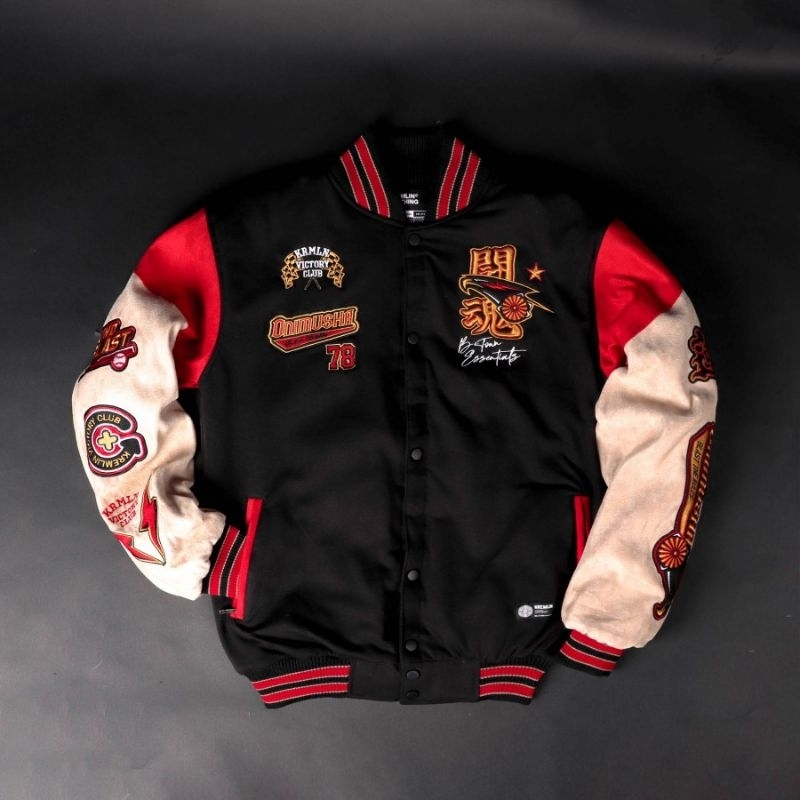 Exclusive Varsity Jacket - Kremlin Onimusha - Unisex